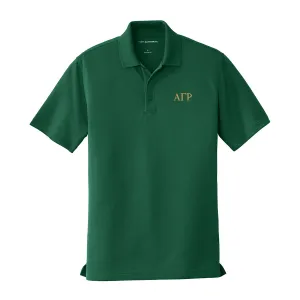 Alpha Gamma Rho Performance Polo - Short Sleeve