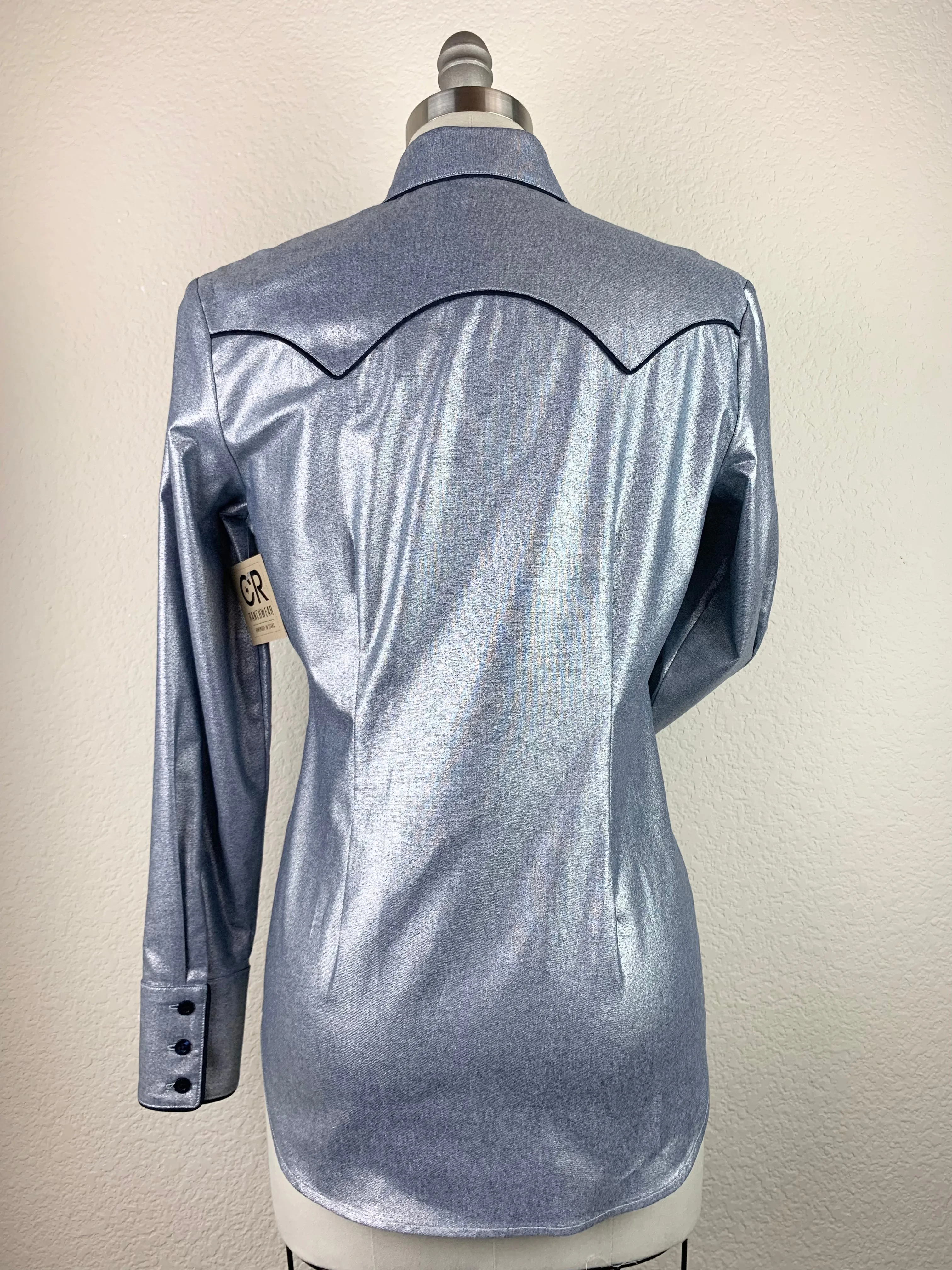 CR Western Pro Silver Gilded Denim - FINAL SALE