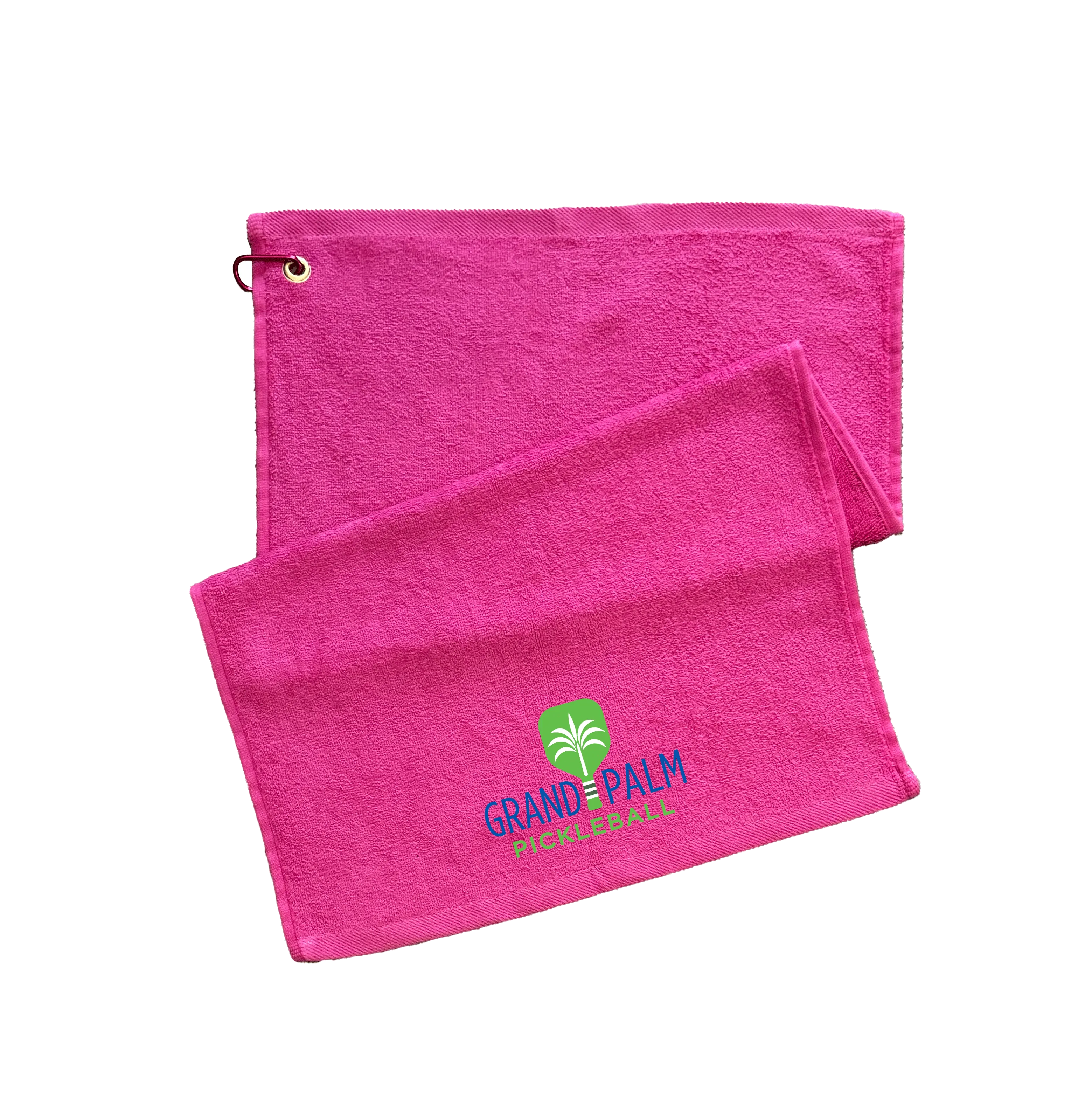Grand Palm Pickleball Embroidered Cotton Towel