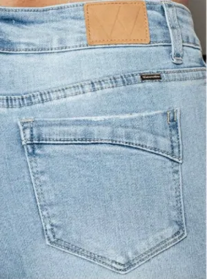 Katherine Light Blue High Rise Flare Jeans