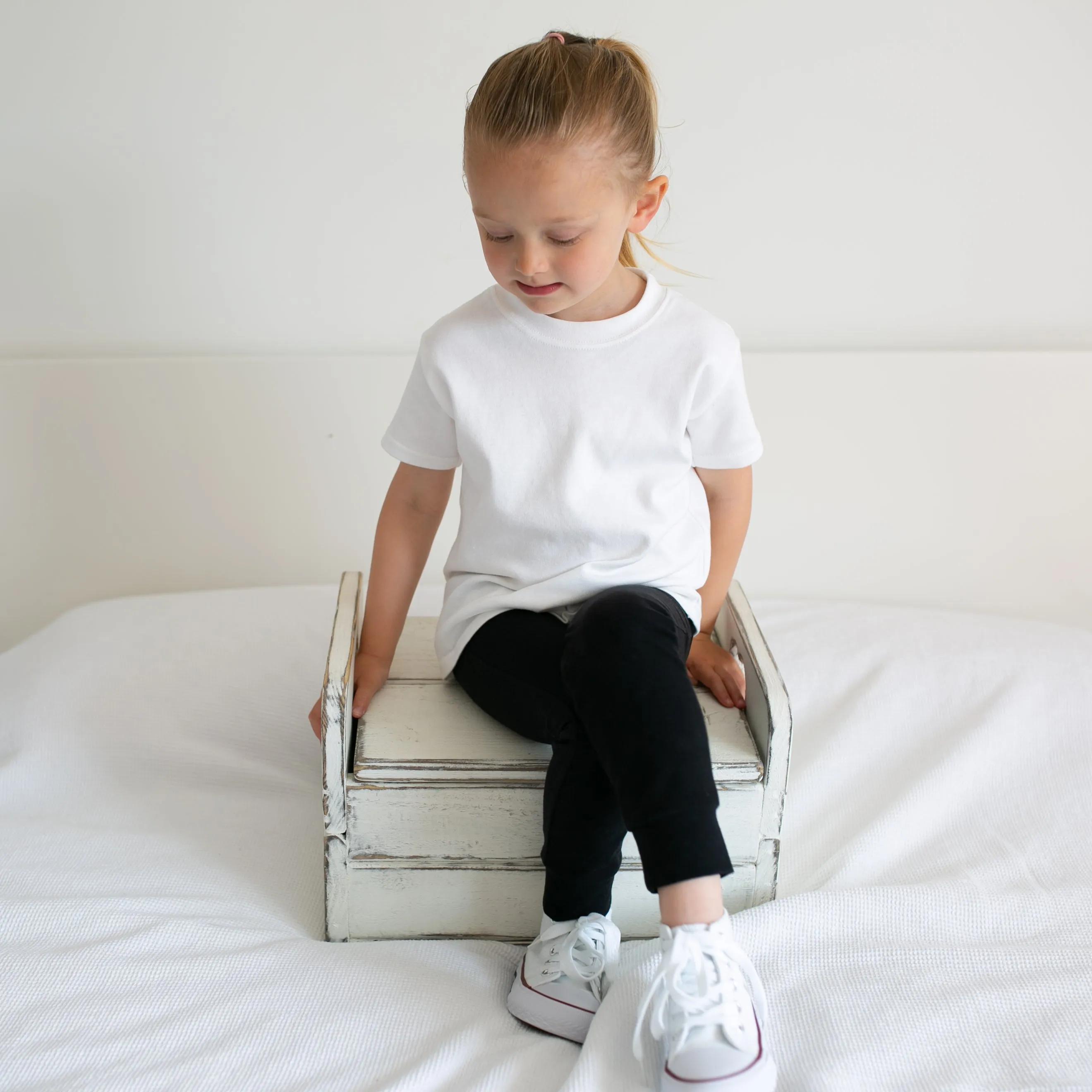 Plain Black Child & Baby Leggings 0-9 Years