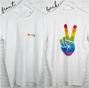 Proud Pride LGBT Rainbow T Shirt