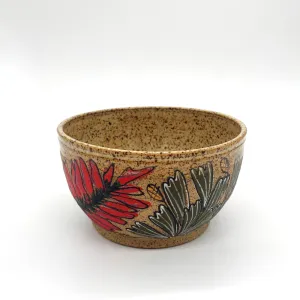 Sage & Indian Paintbrush Bowl