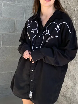 silk western shirt
