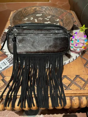 Trinity Ranch cowhide BELT BAG