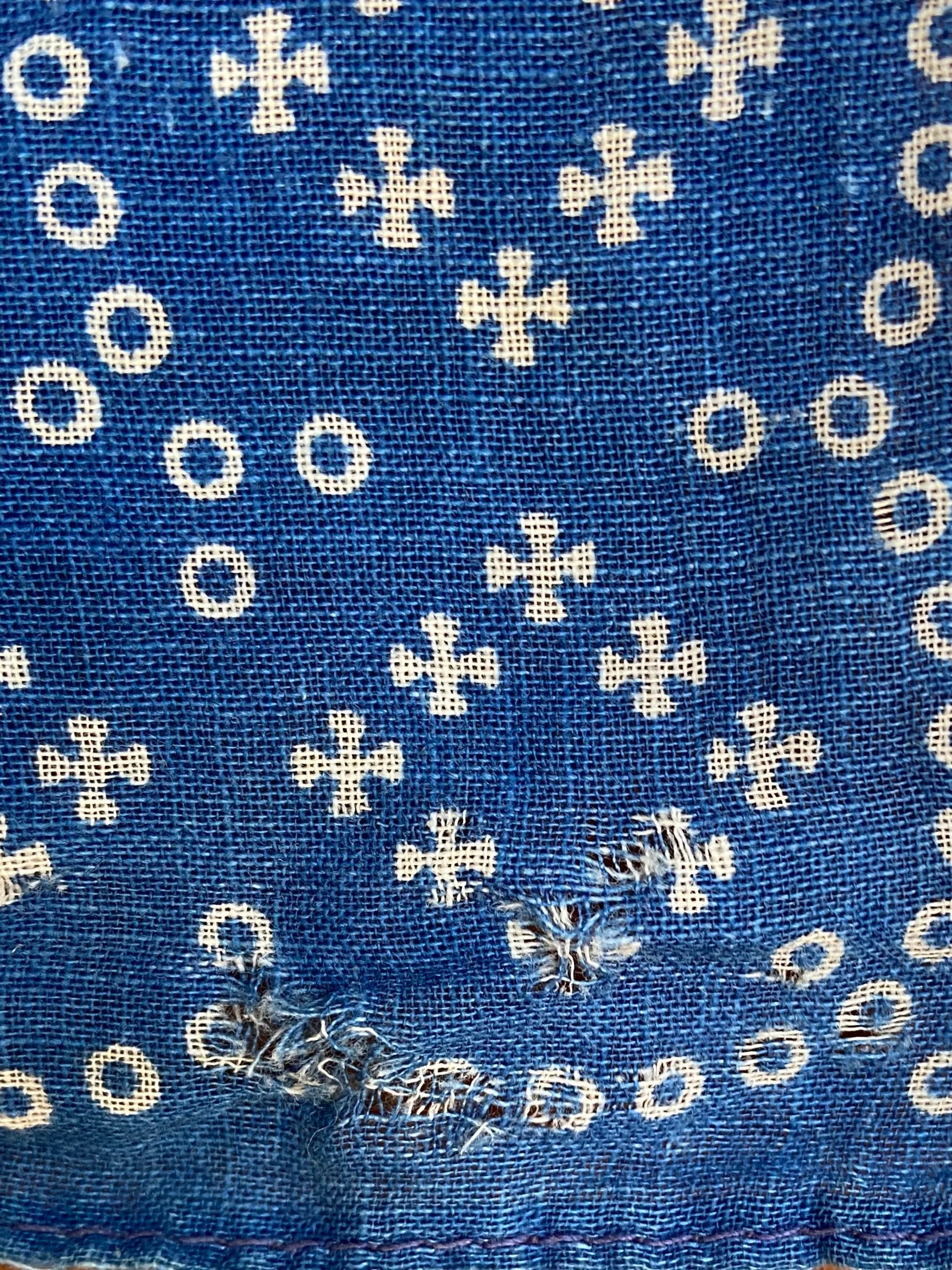 Turn Of The Century Selvedge Indigo Workwear Bandana