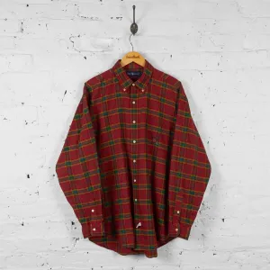 Vintage Ralph Lauren Checked Shirt - Red - XL