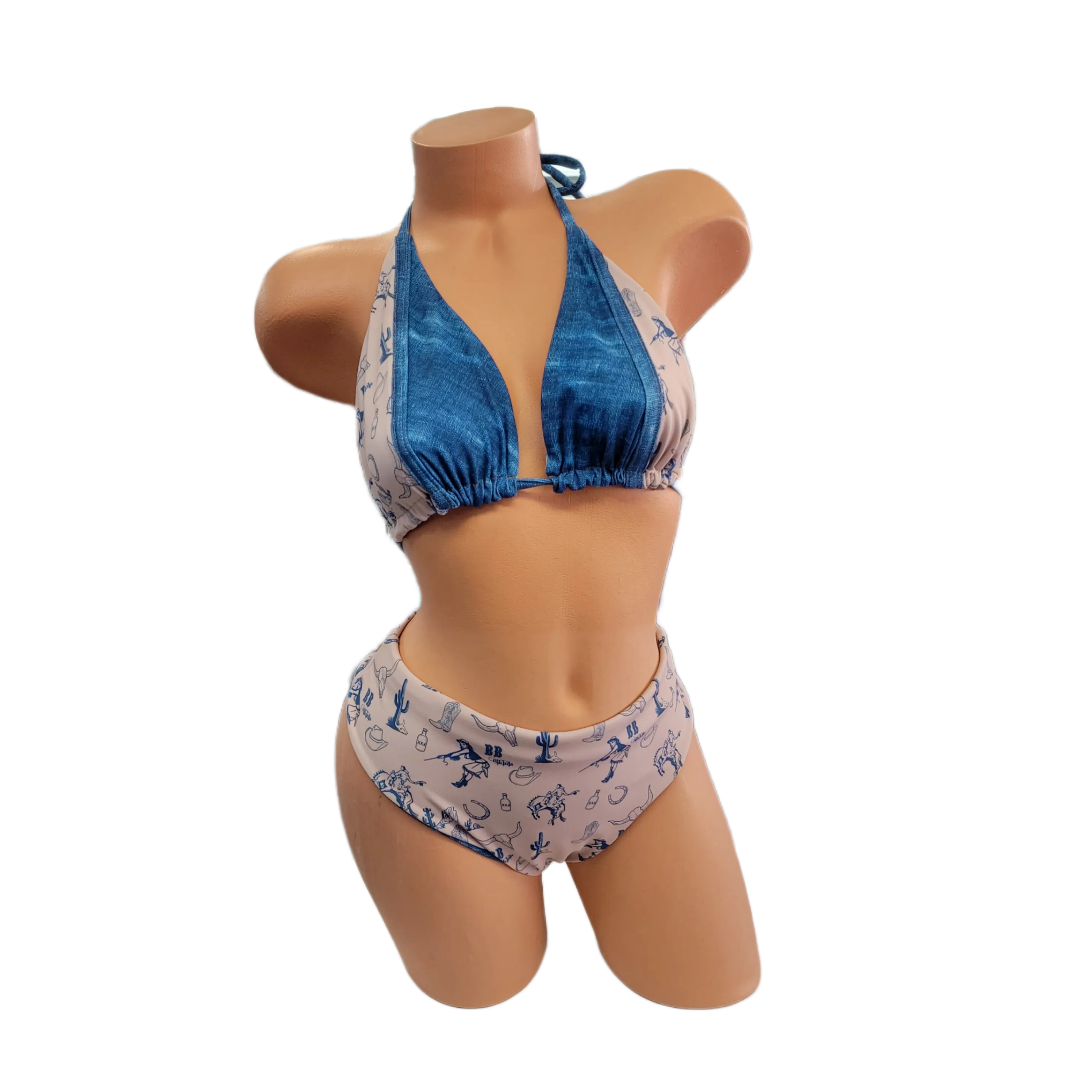 Wild West Triangle Top
